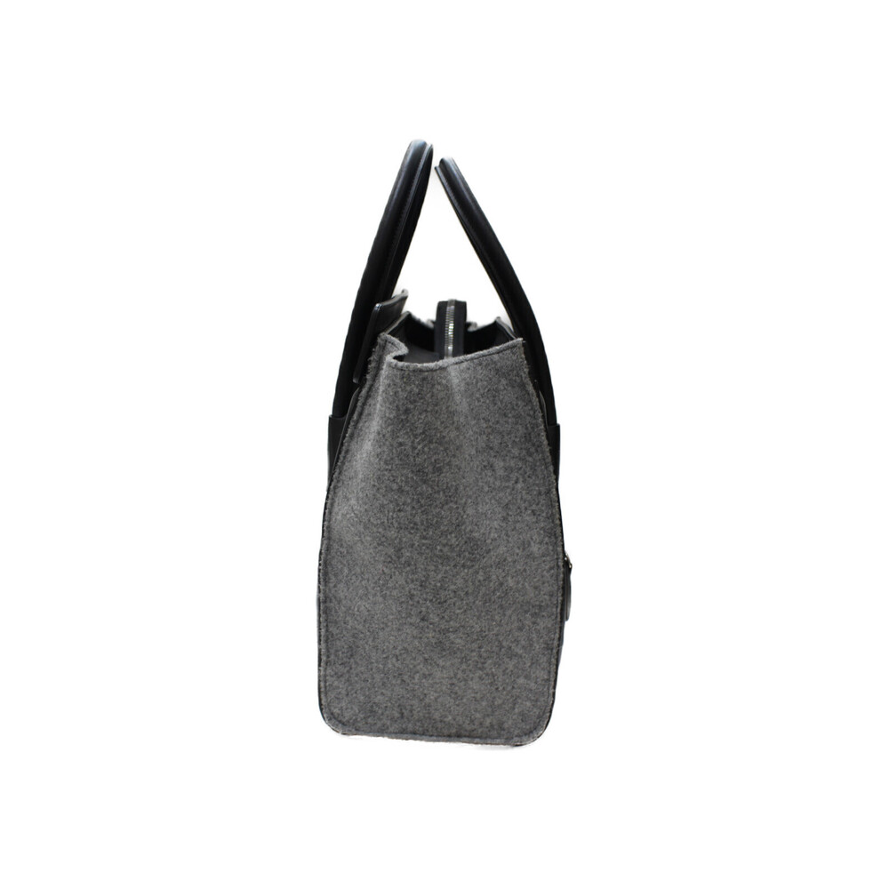 Celine bag Classic leather Shopper black yellow handbag Luggage felt gray - Picture 3 of 7